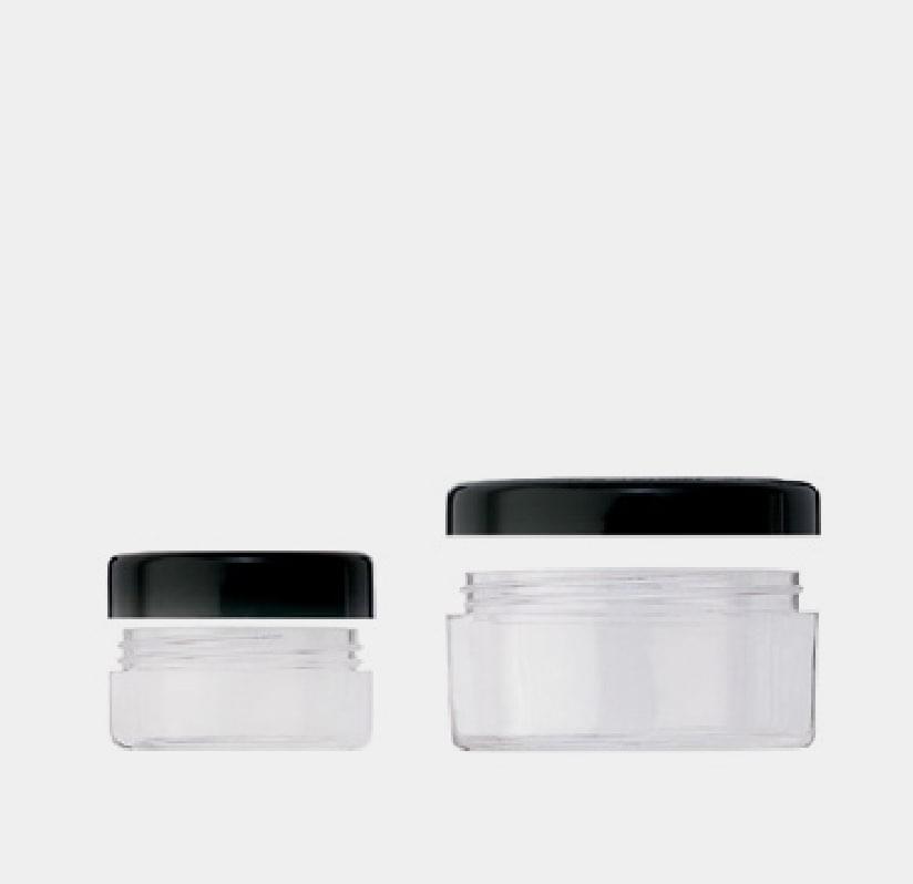 Glass jars, CBD gummies packaging